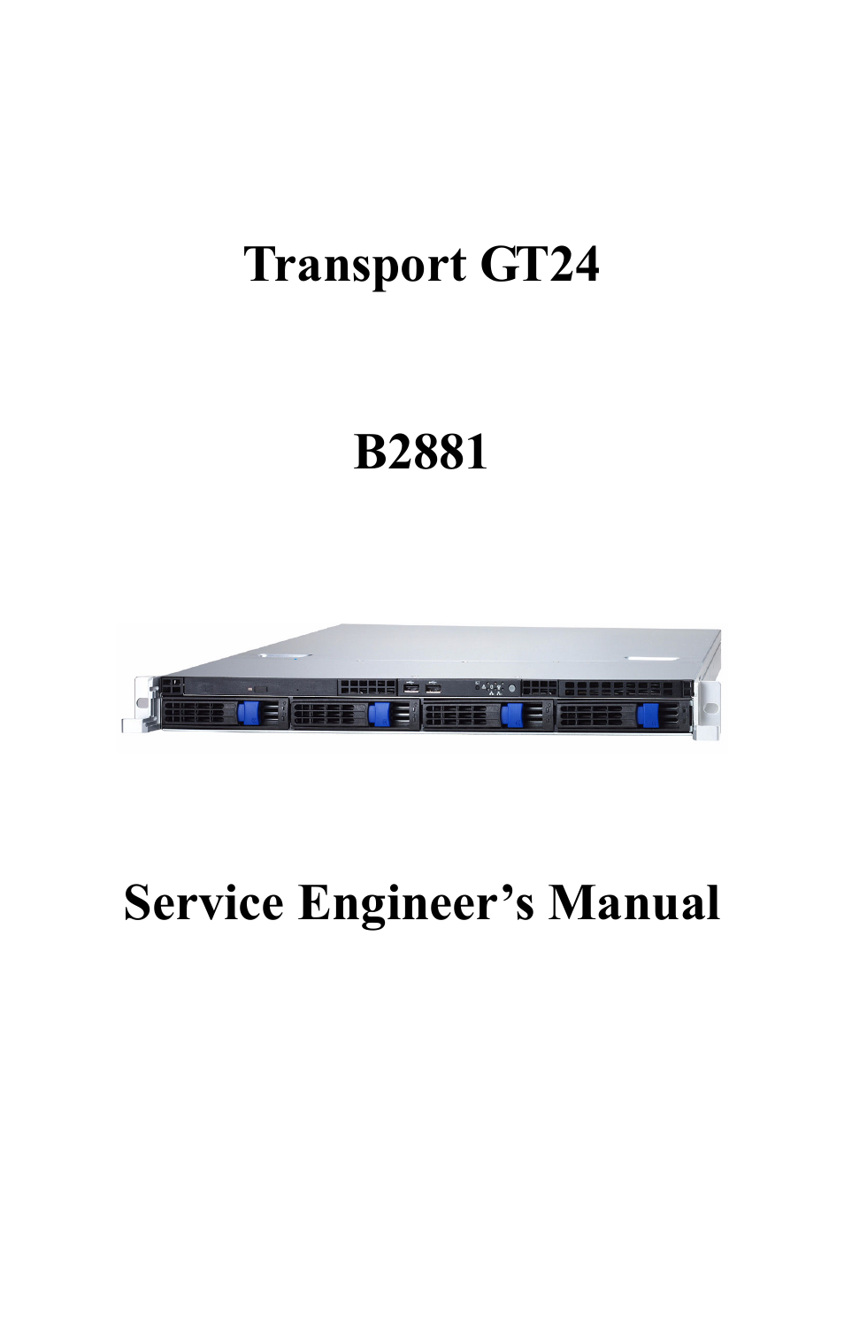 Tyan Computer Transport GT24 B2881 User Manual | 82 pages