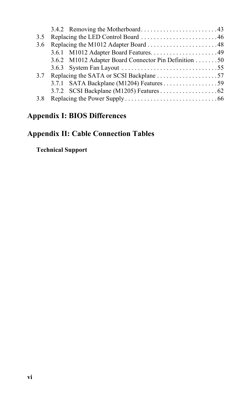 Tyan Computer Transport GT24 B2881 User Manual | Page 8 / 82