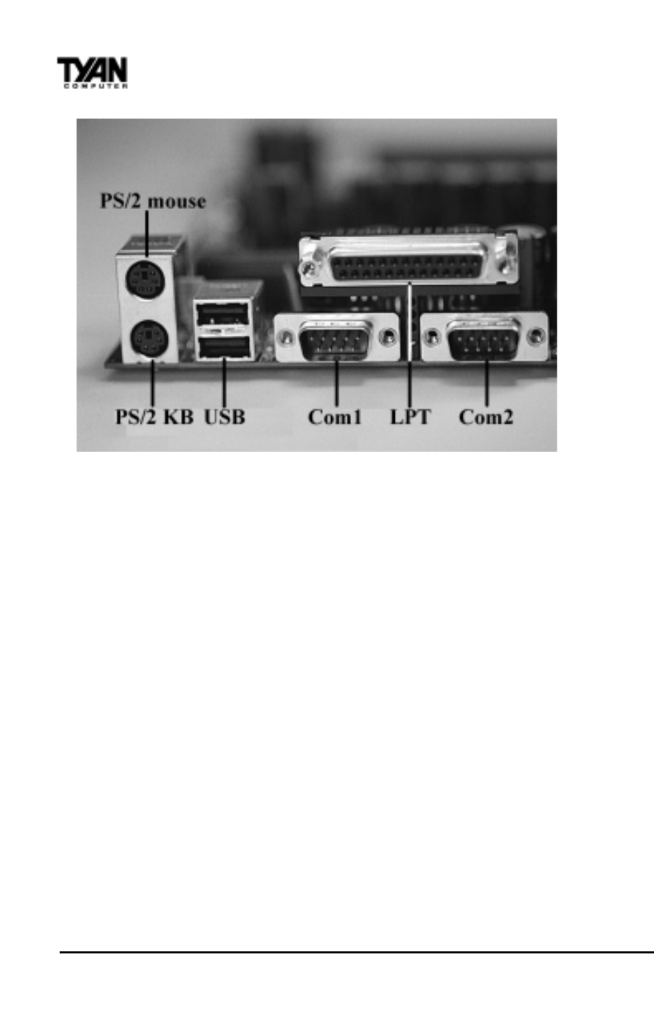 Connecting the usb and ps/2 ports | Tyan Computer InterServe 90 User Manual | Page 18 / 85
