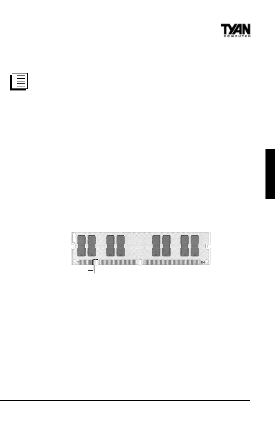 Hardware cmos & password reset, Ram installation, Onbo ard | Tyan Computer InterServe 90 User Manual | Page 35 / 85