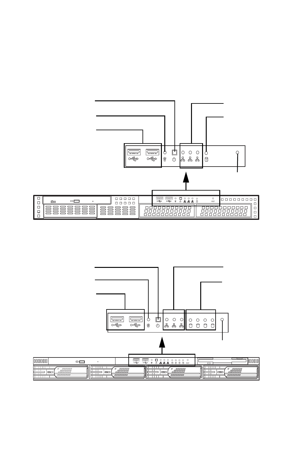 5 about the product, 1 system front view and front panel, Power indicator | Usb ports, 5 about the product chapter 1: overview 9 | Tyan Computer Transport GX21 B2735 User Manual | Page 17 / 116