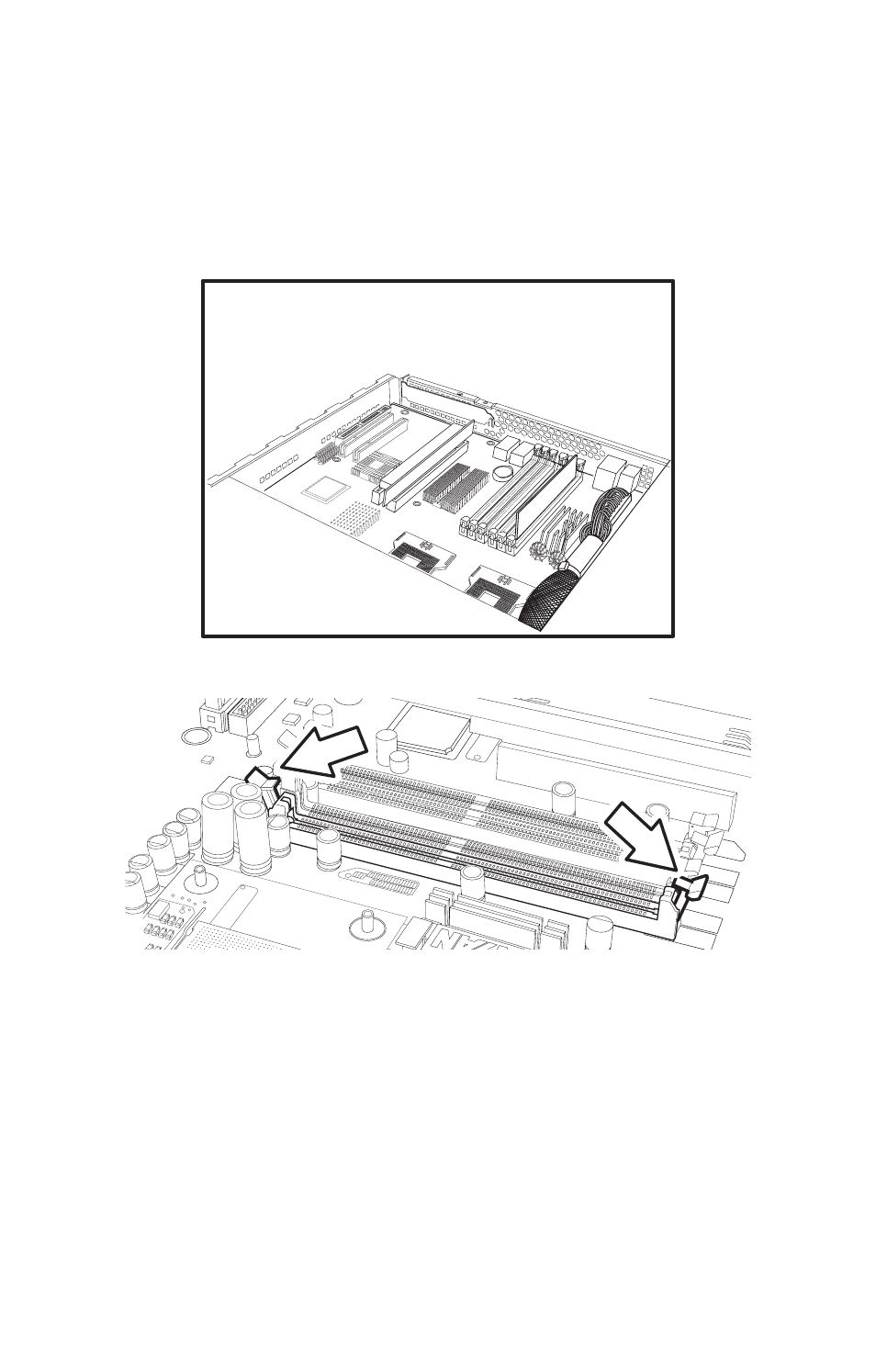 3 installing memory, Locate the memory slots on the motherboard | Tyan Computer Transport GX21 B2735 User Manual | Page 28 / 116