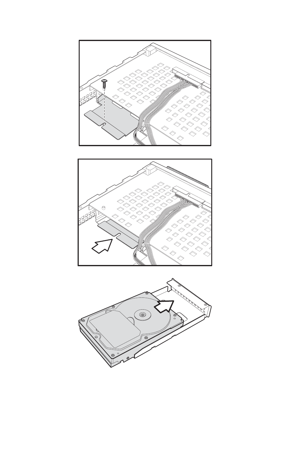 Slide the hdd tray out of the chassis | Tyan Computer Transport GX21 B2735 User Manual | Page 36 / 116