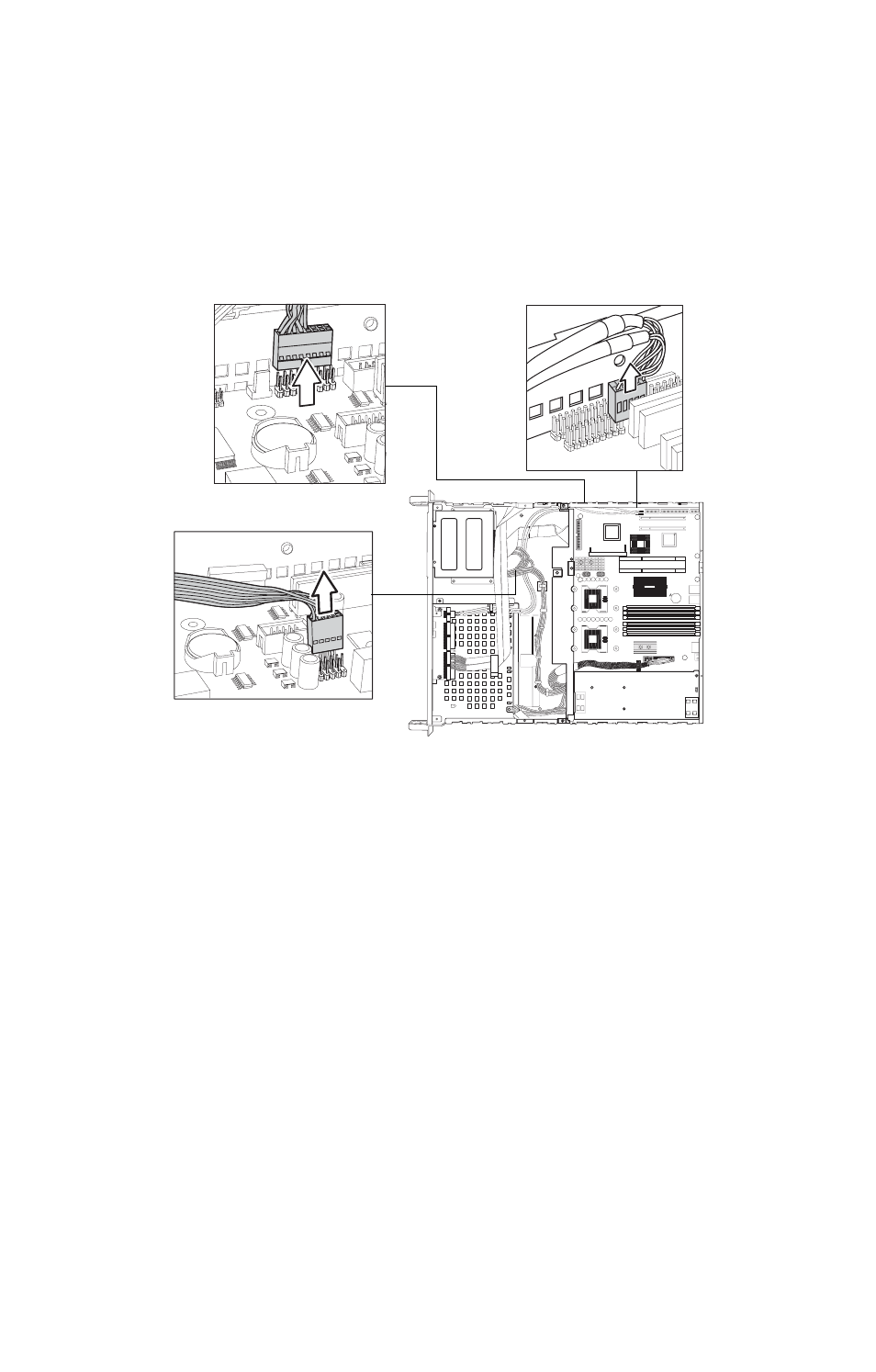 Disconnect front panel led and usb connectors | Tyan Computer Transport GX21 B2735 User Manual | Page 49 / 116