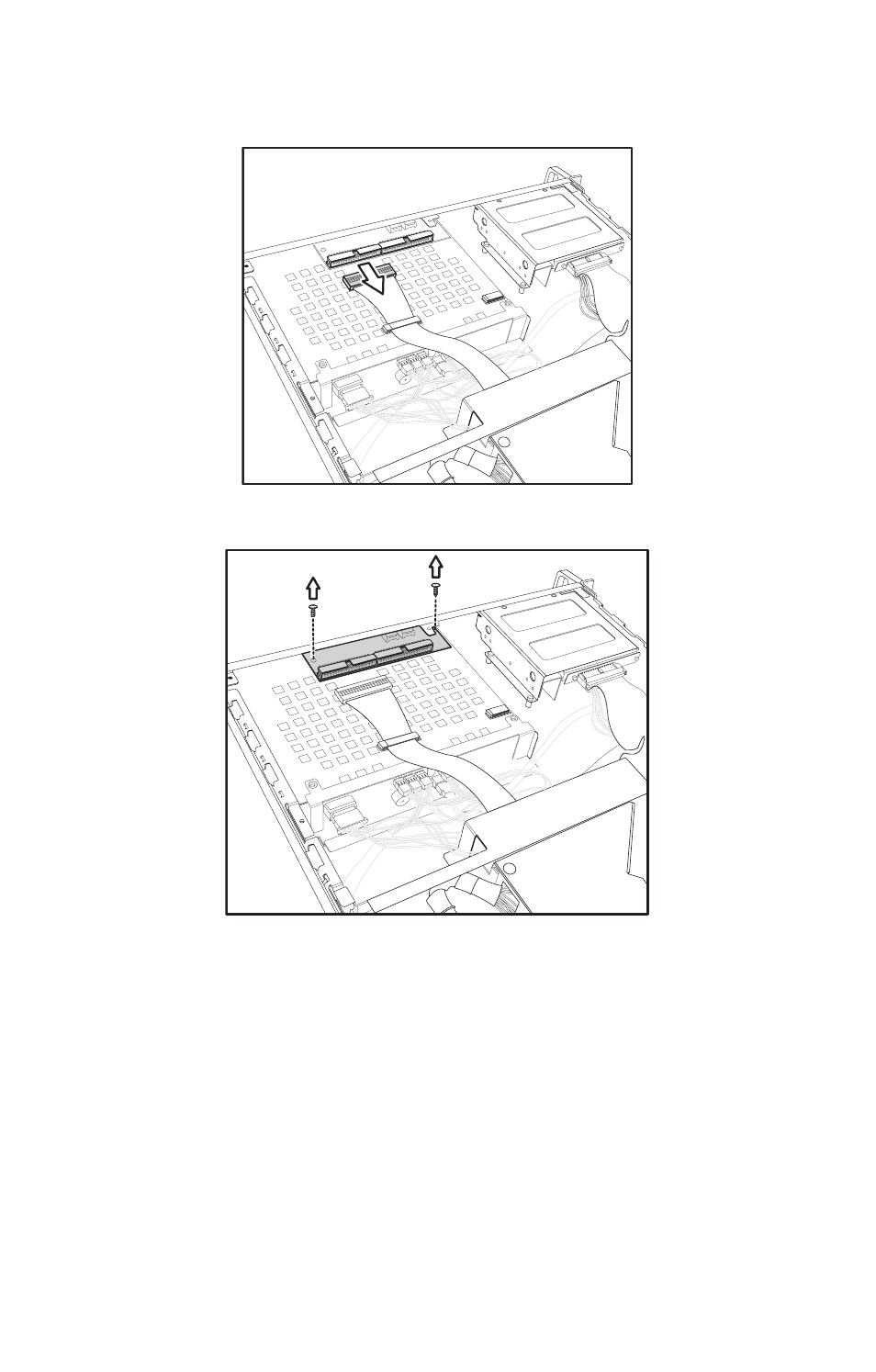 6 replacing the storage backplane, 1 s-ata backplane (b2735g21s4h), 1 replacing the s-ata backplane (b2735g21s4h) | Tyan Computer Transport GX21 B2735 User Manual | Page 58 / 116