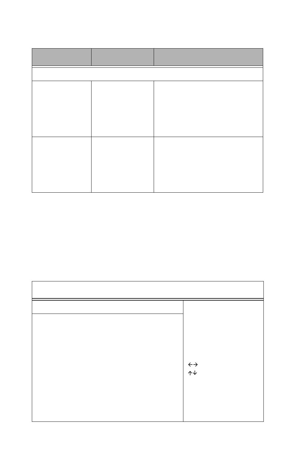 Floppy configuration submenu, Super i/o configuration submenu | Tyan Computer Transport GX21 B2735 User Manual | Page 81 / 116