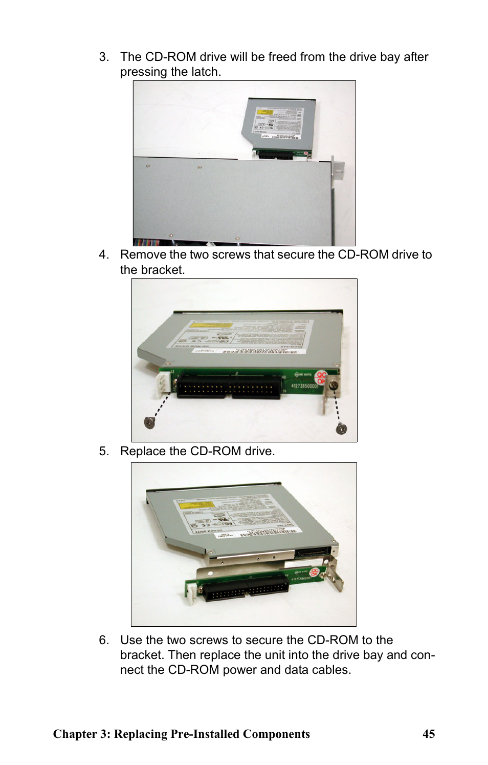 Replace the cd-rom drive | Tyan Computer Transport GT24 B2891 User Manual | Page 53 / 82