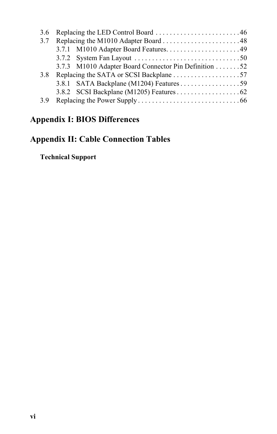 Tyan Computer Transport GT24 B2891 User Manual | Page 8 / 82