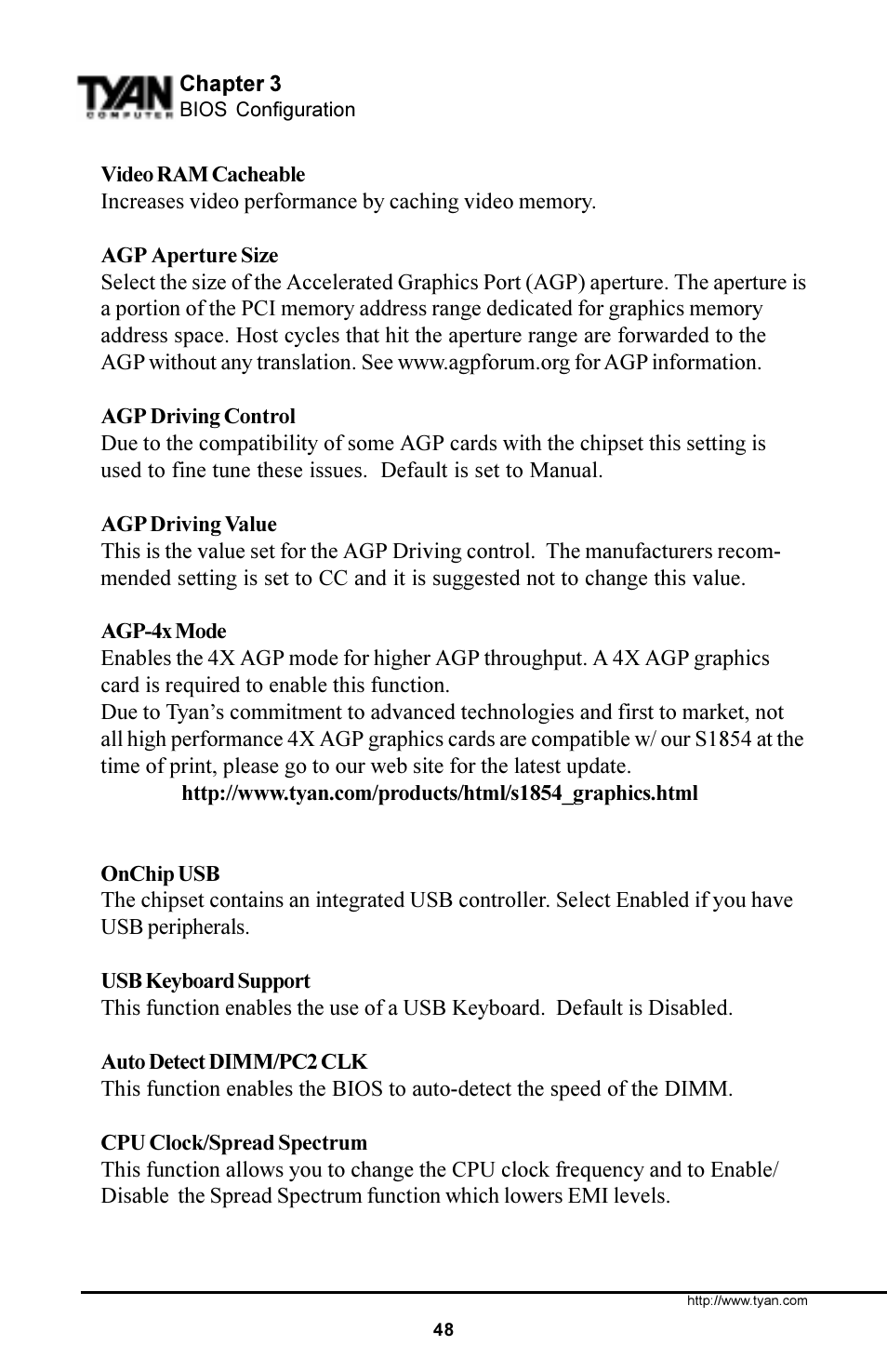 Tyan Computer S1854 User Manual | Page 48 / 80