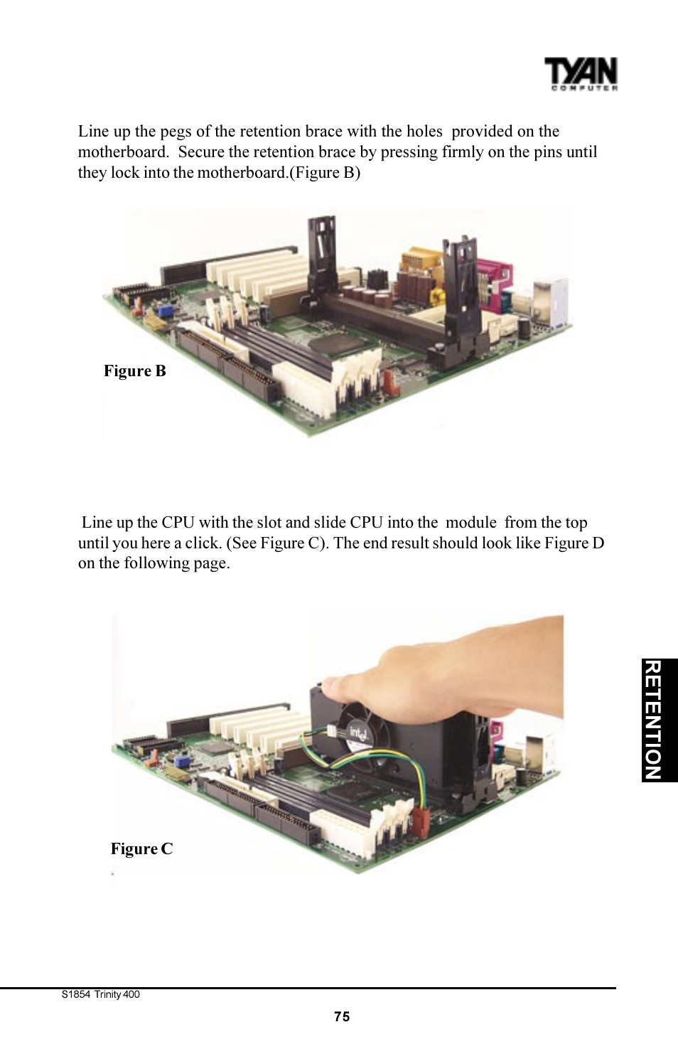 Retention | Tyan Computer S1854 User Manual | Page 75 / 80