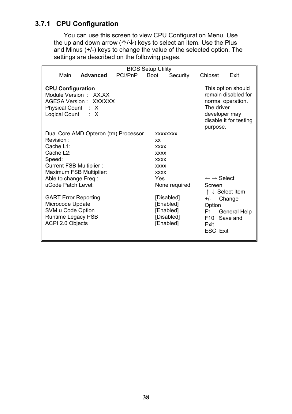 1 cpu configuration | Tyan Computer THUNDER N3600QX User Manual | Page 38 / 100