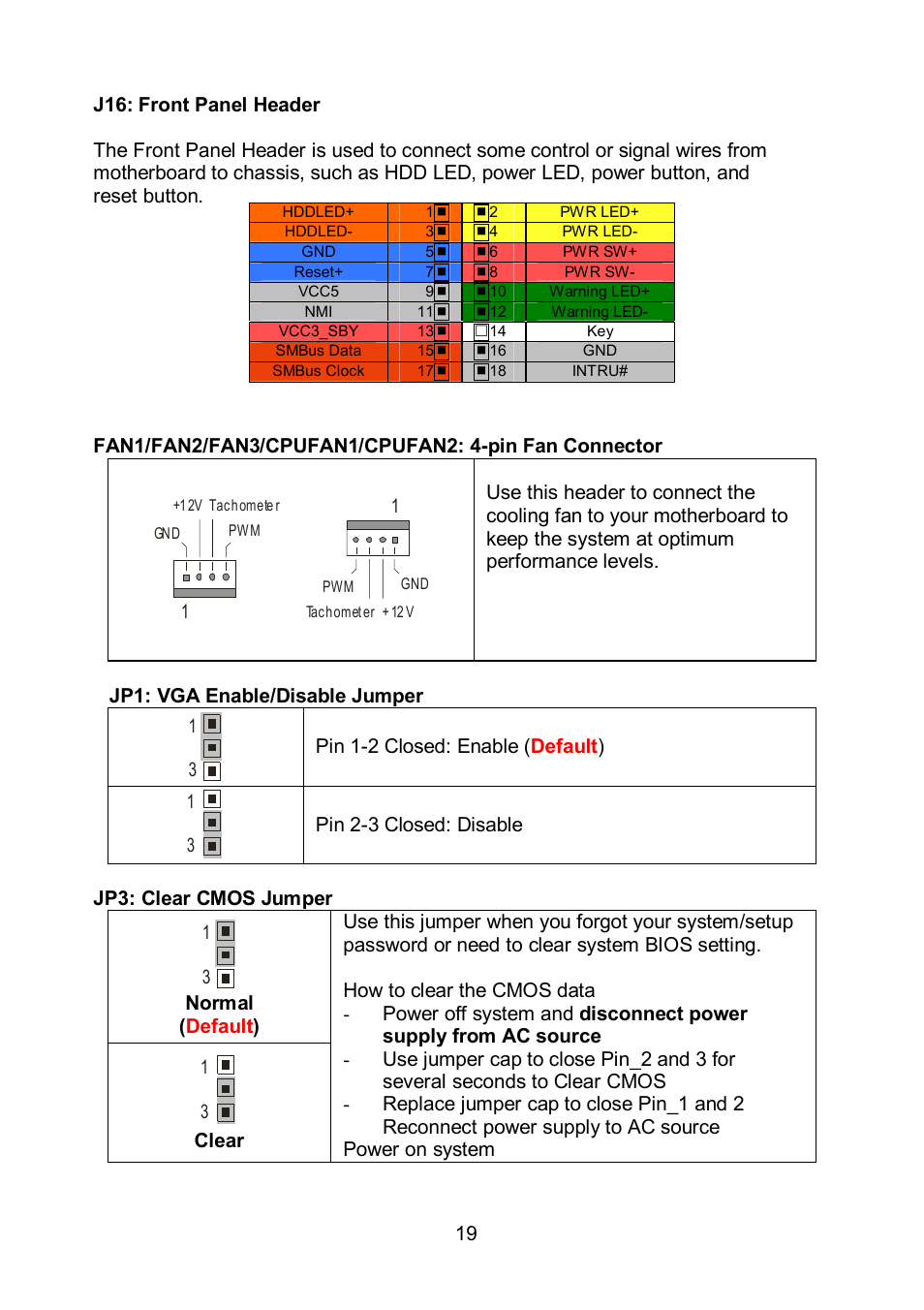 Tyan Computer TEMPEST S5375 User Manual | Page 19 / 80