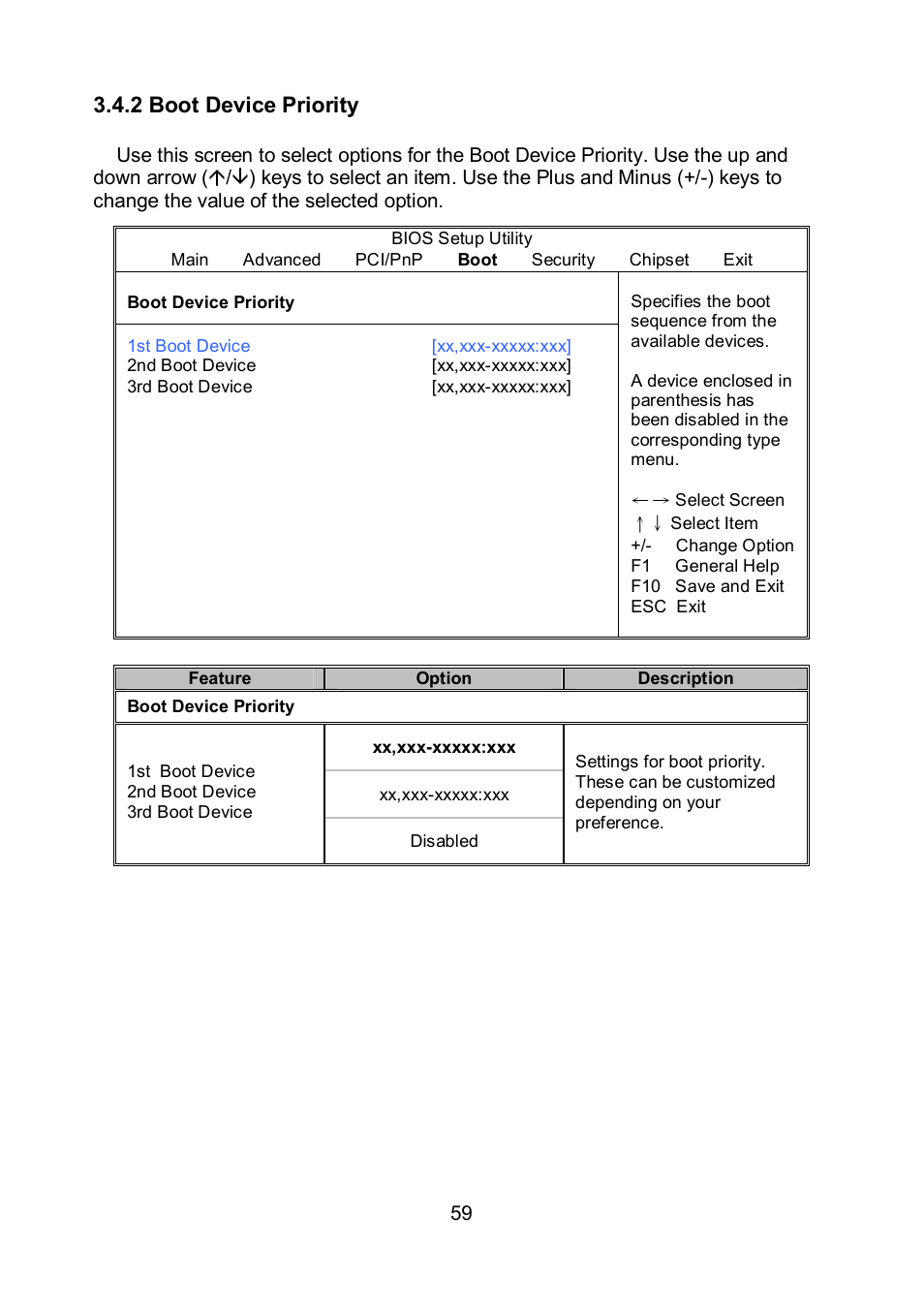 2 boot device priority | Tyan Computer TEMPEST S5375 User Manual | Page 59 / 80