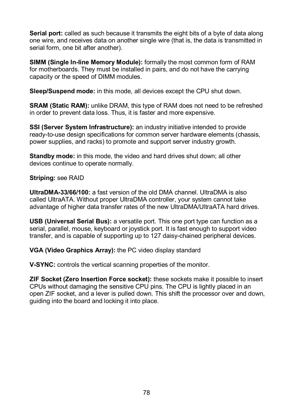 Tyan Computer TEMPEST S5375 User Manual | Page 78 / 80