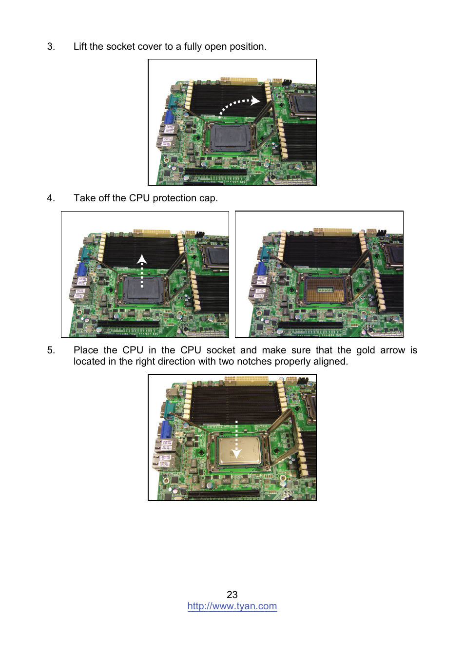 Tyan Computer MITAC S8236 User Manual | Page 23 / 96