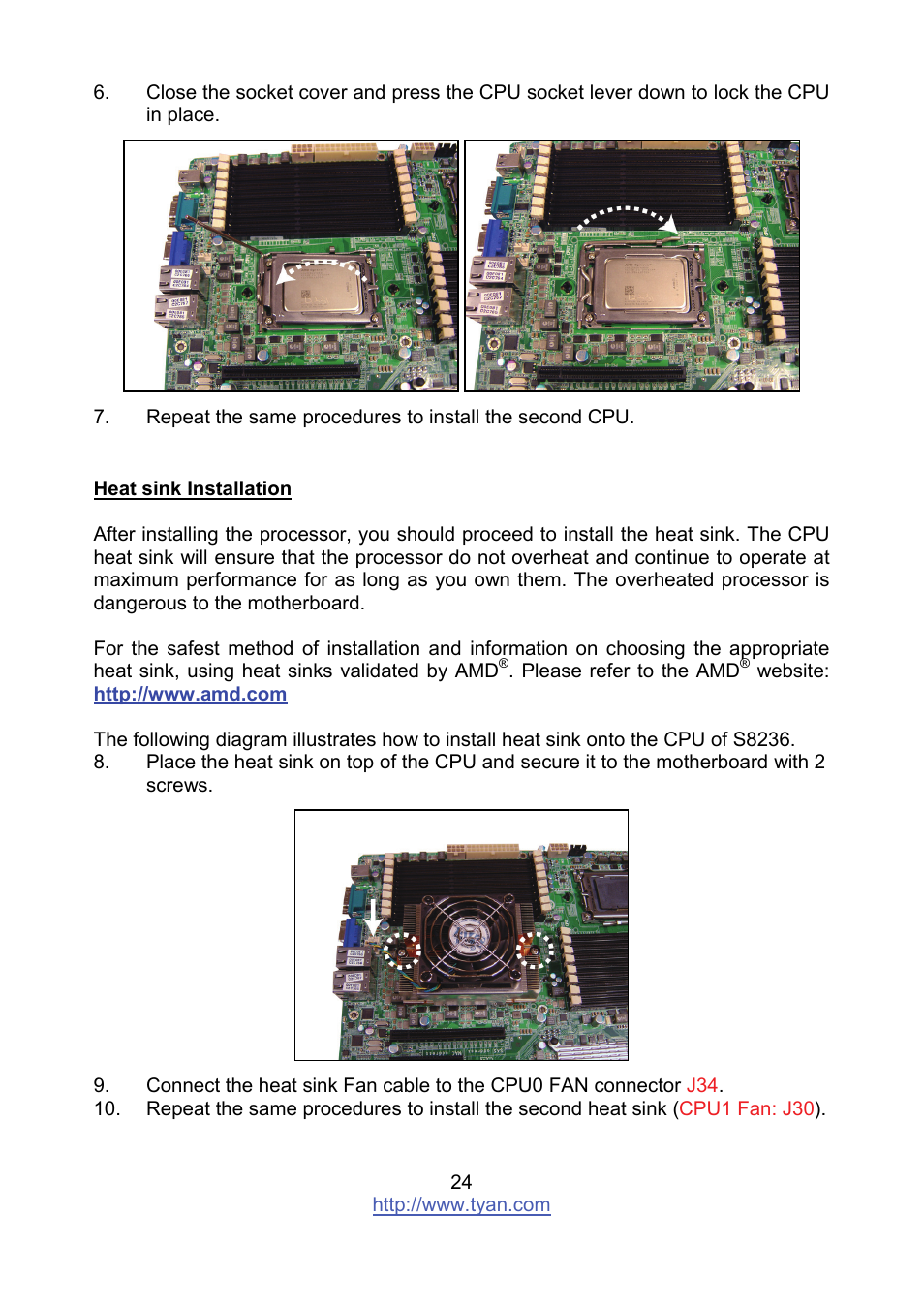 Tyan Computer MITAC S8236 User Manual | Page 24 / 96