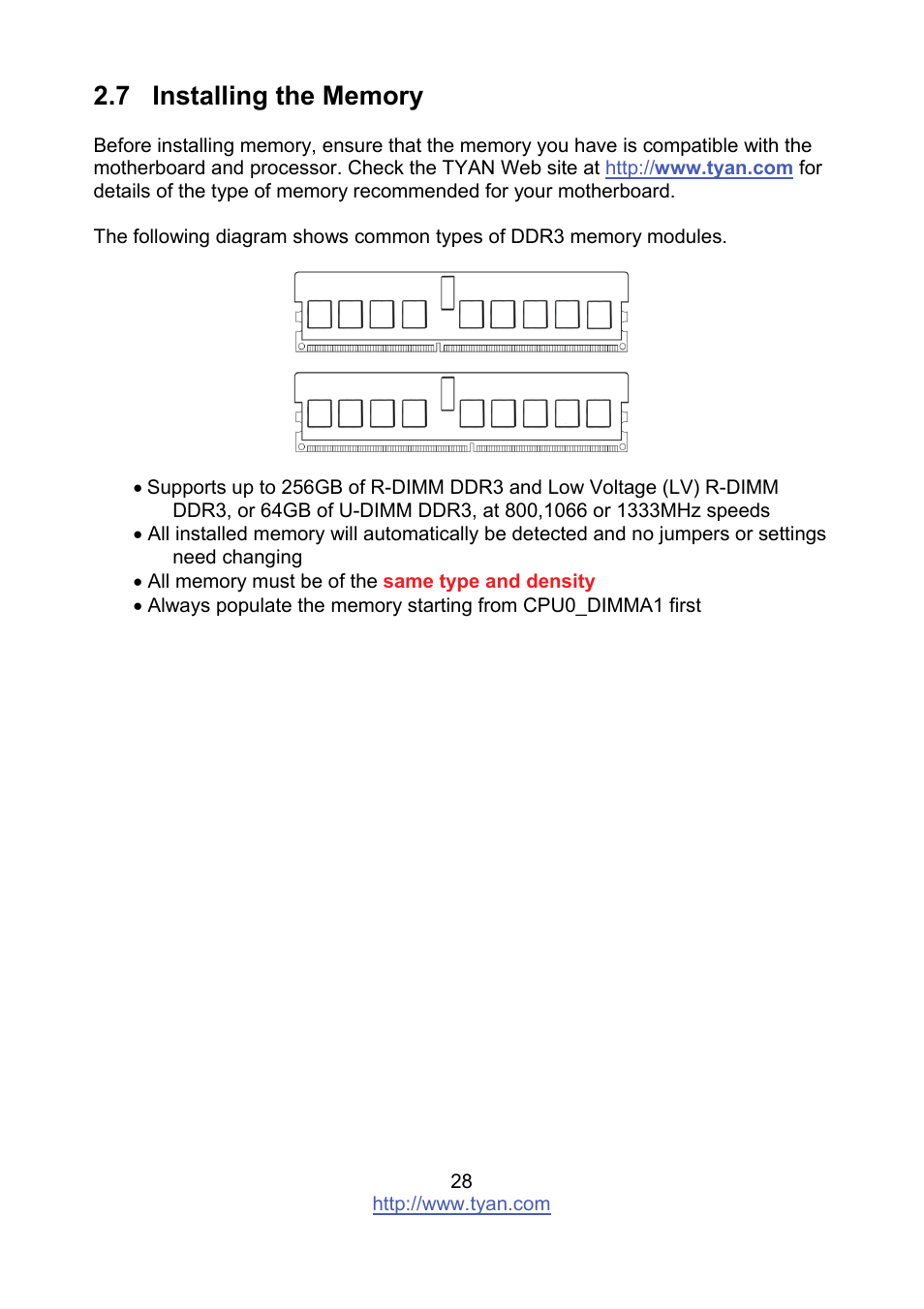 Tyan Computer MITAC S8236 User Manual | Page 28 / 96