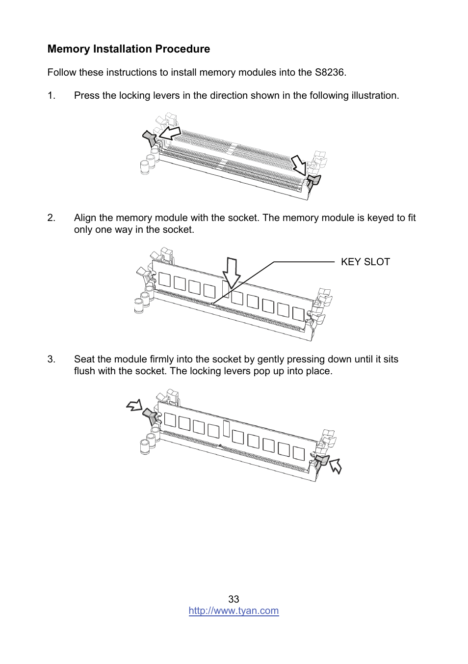 Tyan Computer MITAC S8236 User Manual | Page 33 / 96