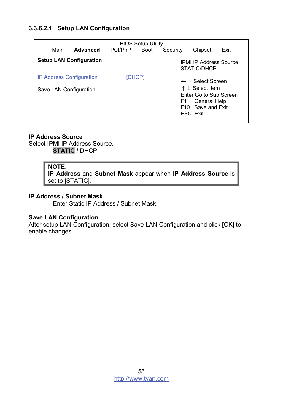 Tyan Computer MITAC S8236 User Manual | Page 55 / 96