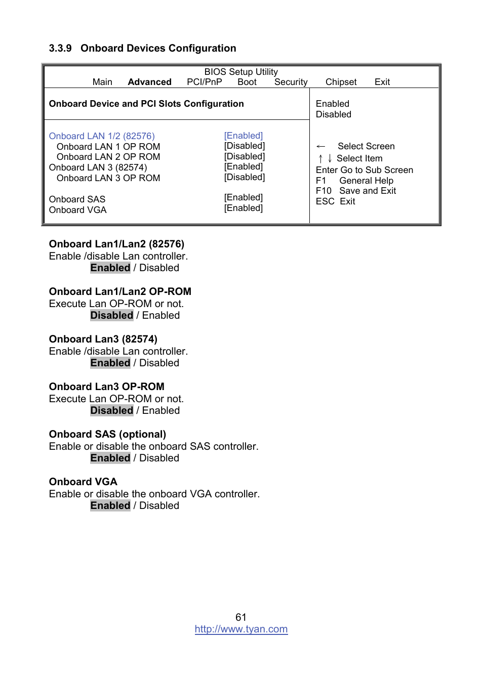 Tyan Computer MITAC S8236 User Manual | Page 61 / 96