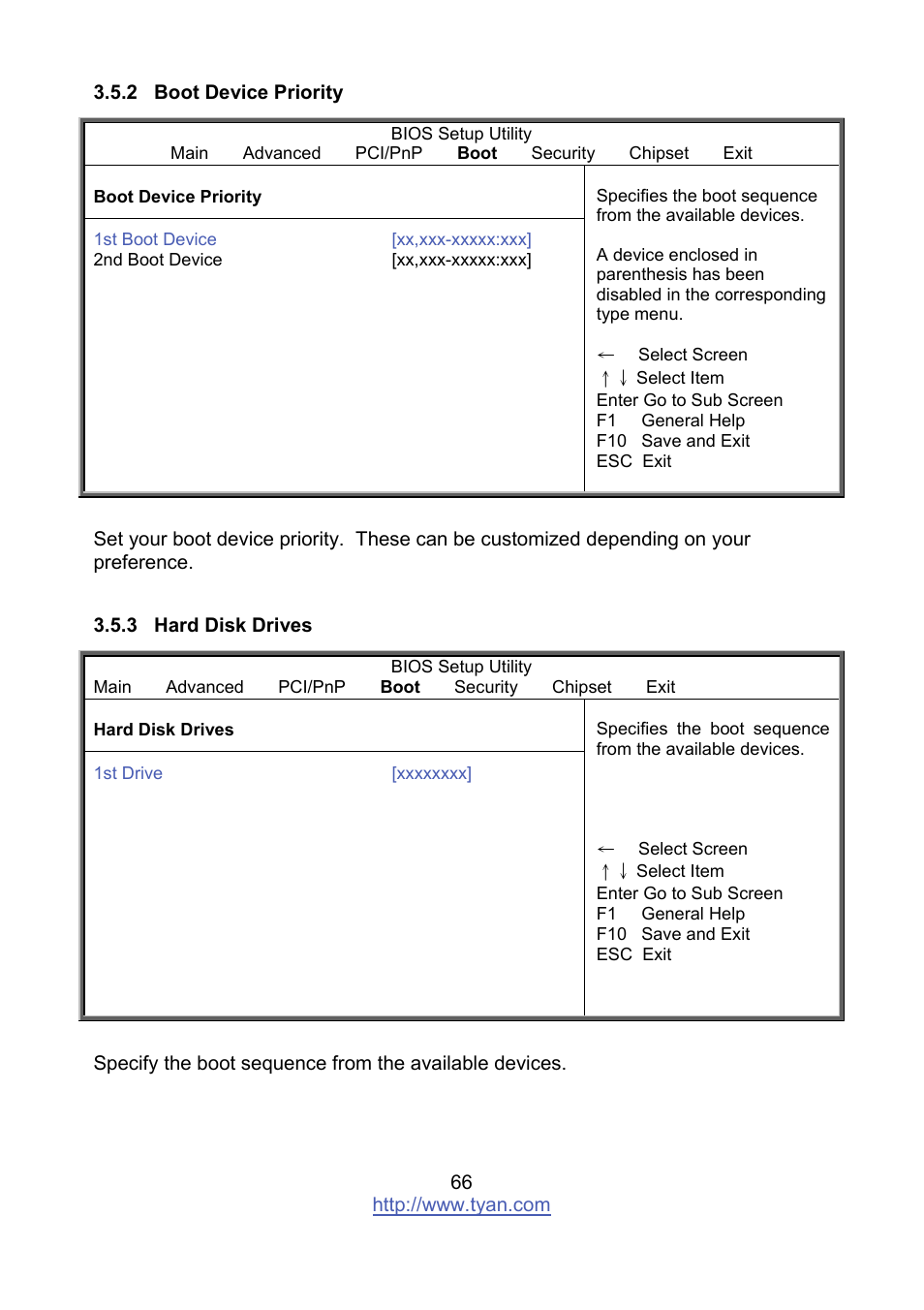 Tyan Computer MITAC S8236 User Manual | Page 66 / 96