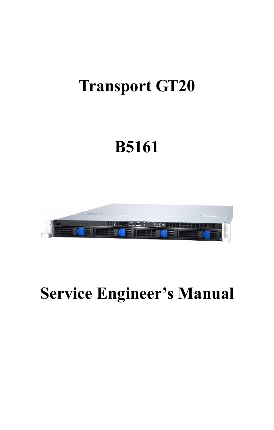 Tyan Computer Transport GT20 B5161 User Manual | 77 pages