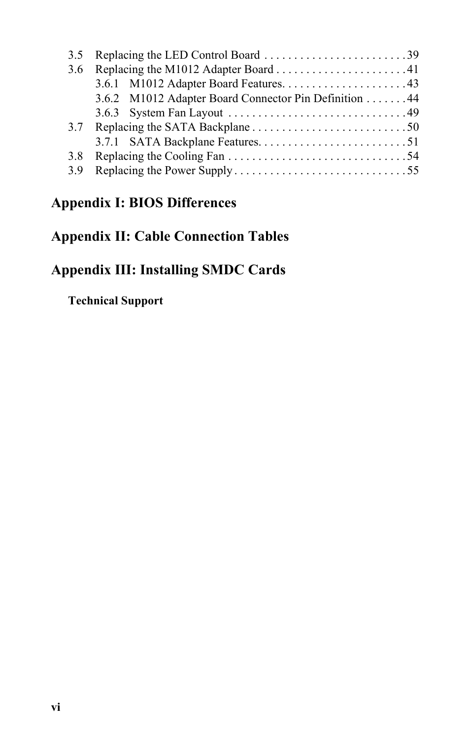 Tyan Computer Transport GT20 B5161 User Manual | Page 8 / 77