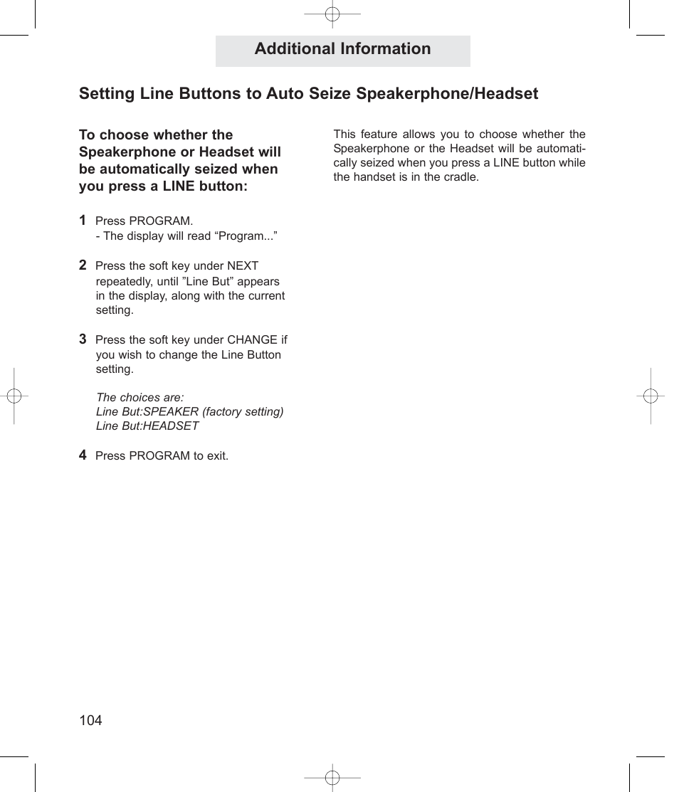 Additional information | TMC EV4500 User Manual | Page 118 / 137