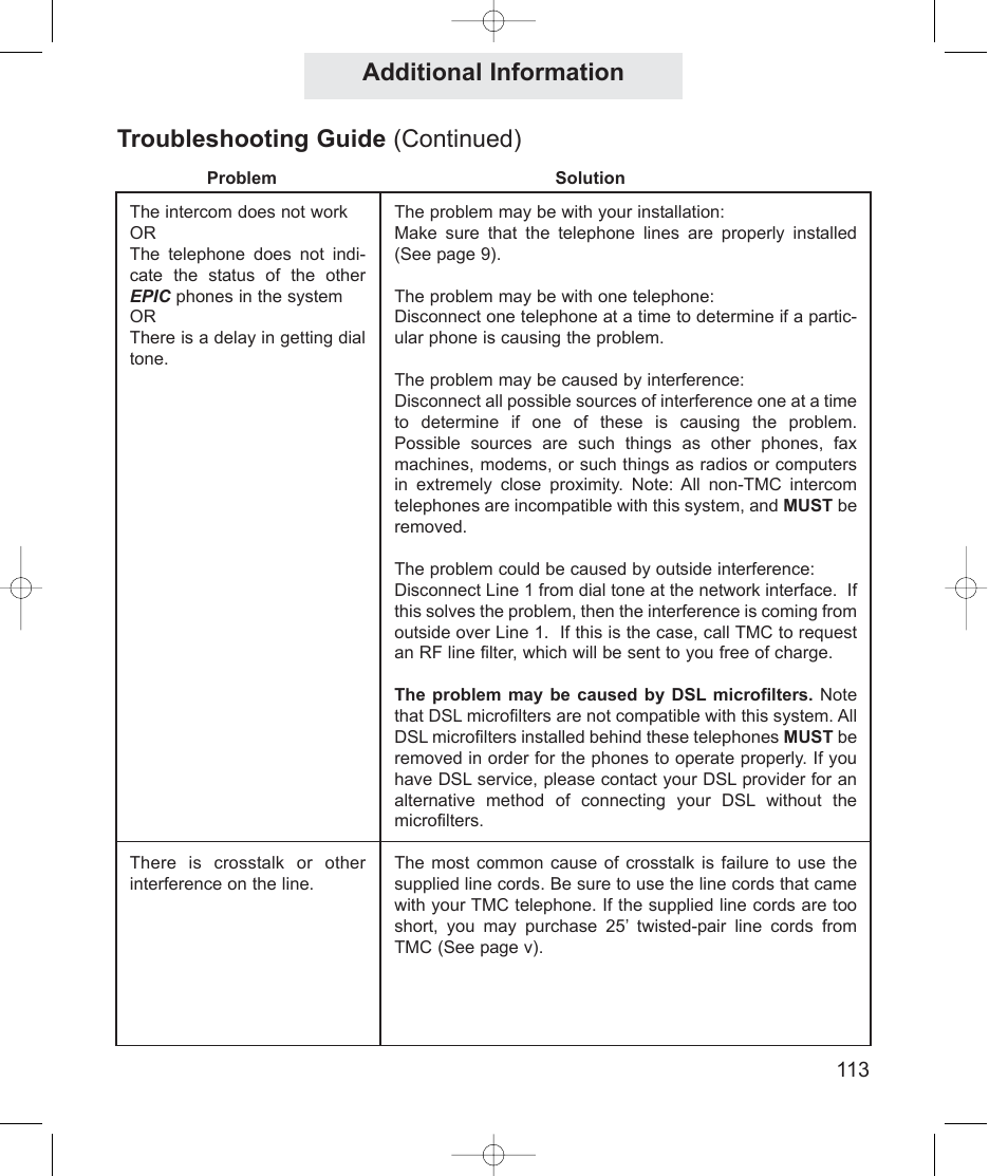 TMC EV4500 User Manual | Page 127 / 137