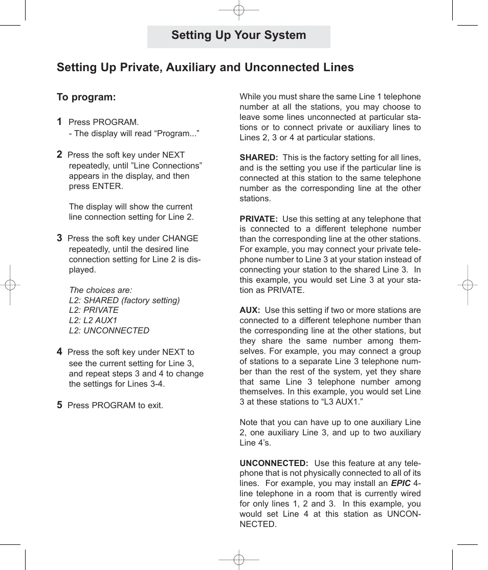 Setting up your system | TMC EV4500 User Manual | Page 33 / 137