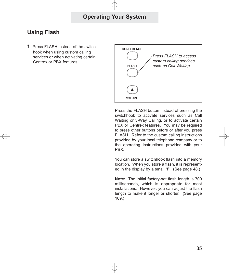 Operating your system using flash | TMC EV4500 User Manual | Page 49 / 137