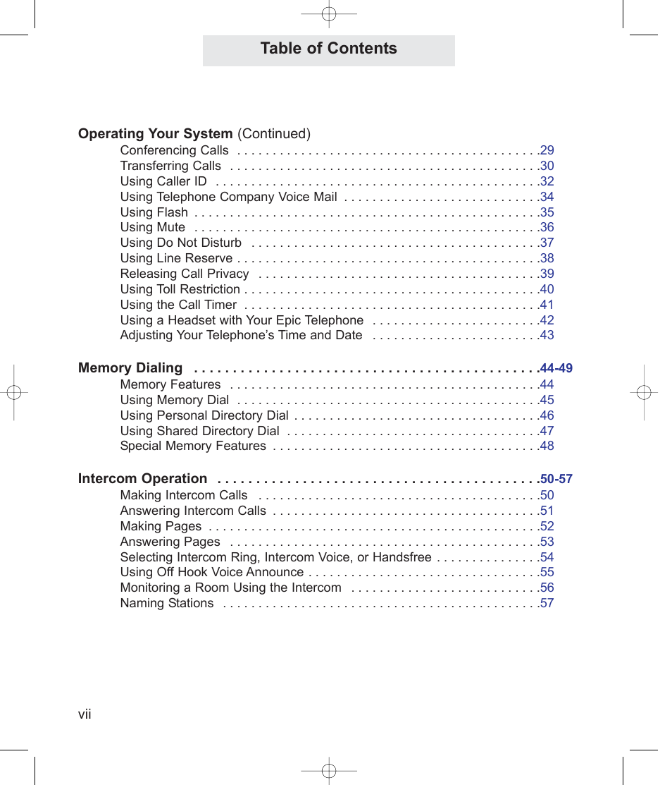 TMC EV4500 User Manual | Page 8 / 137