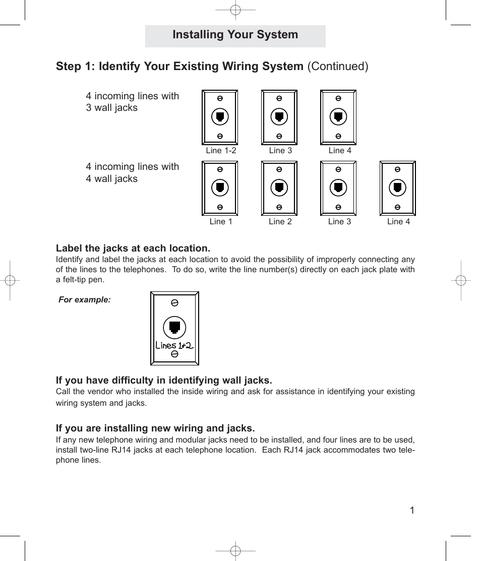 Installing your system | TMC ET4000 User Manual | Page 11 / 92