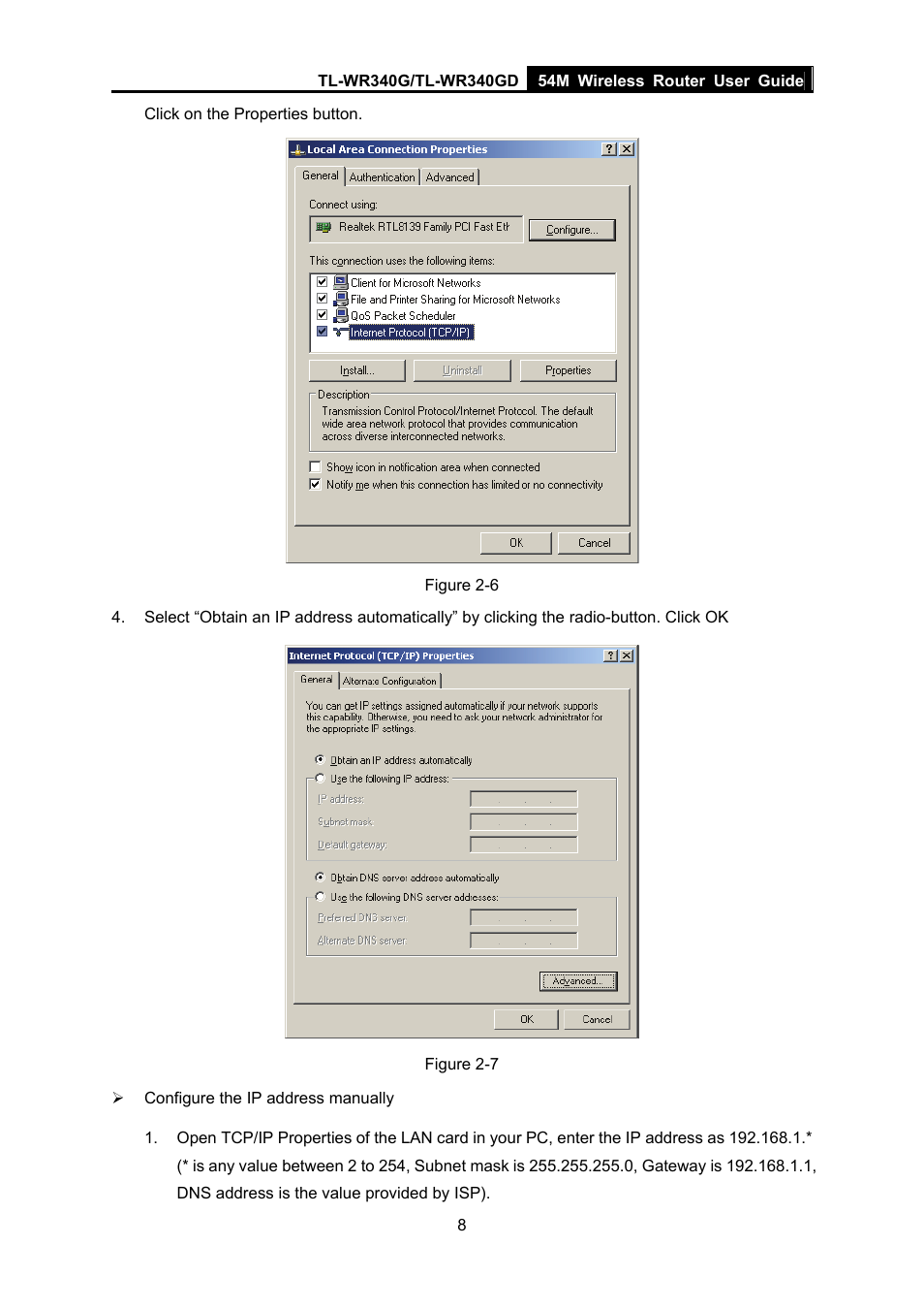 TP-Link TL-WR340G User Manual | Page 16 / 72