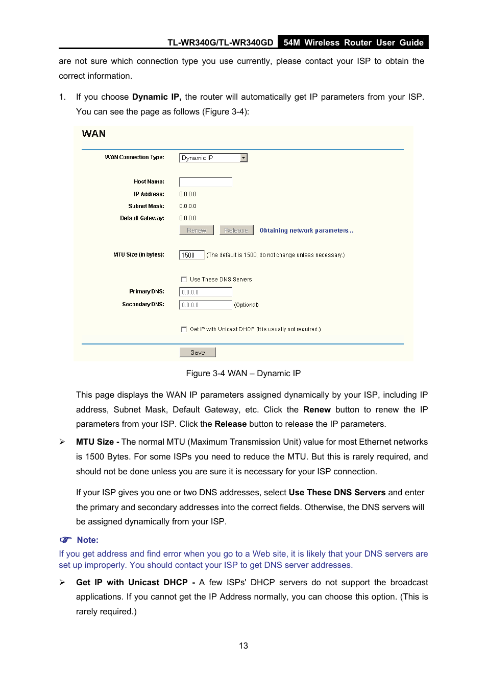 TP-Link TL-WR340G User Manual | Page 21 / 72