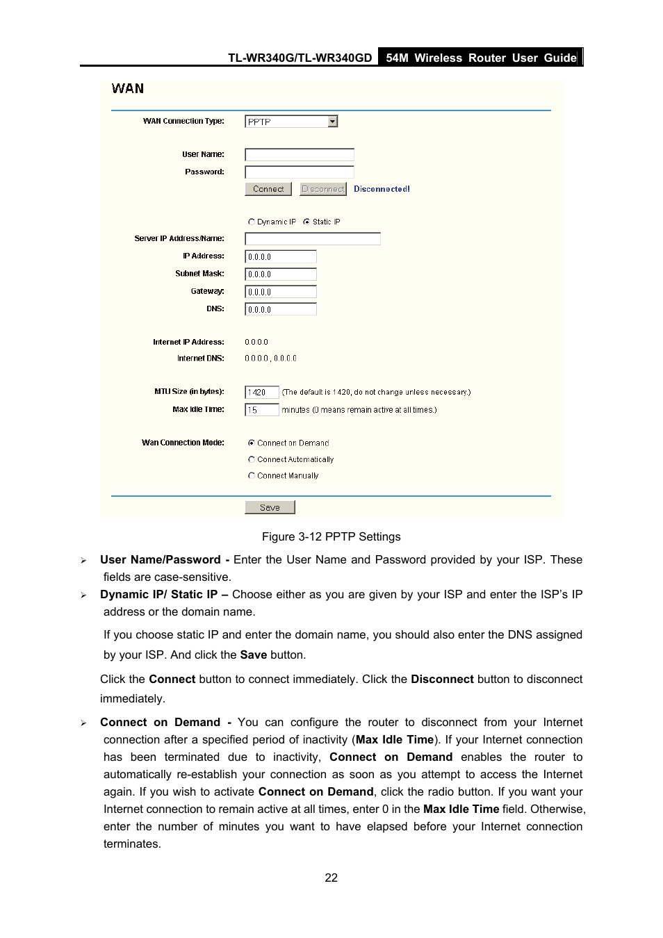 TP-Link TL-WR340G User Manual | Page 30 / 72