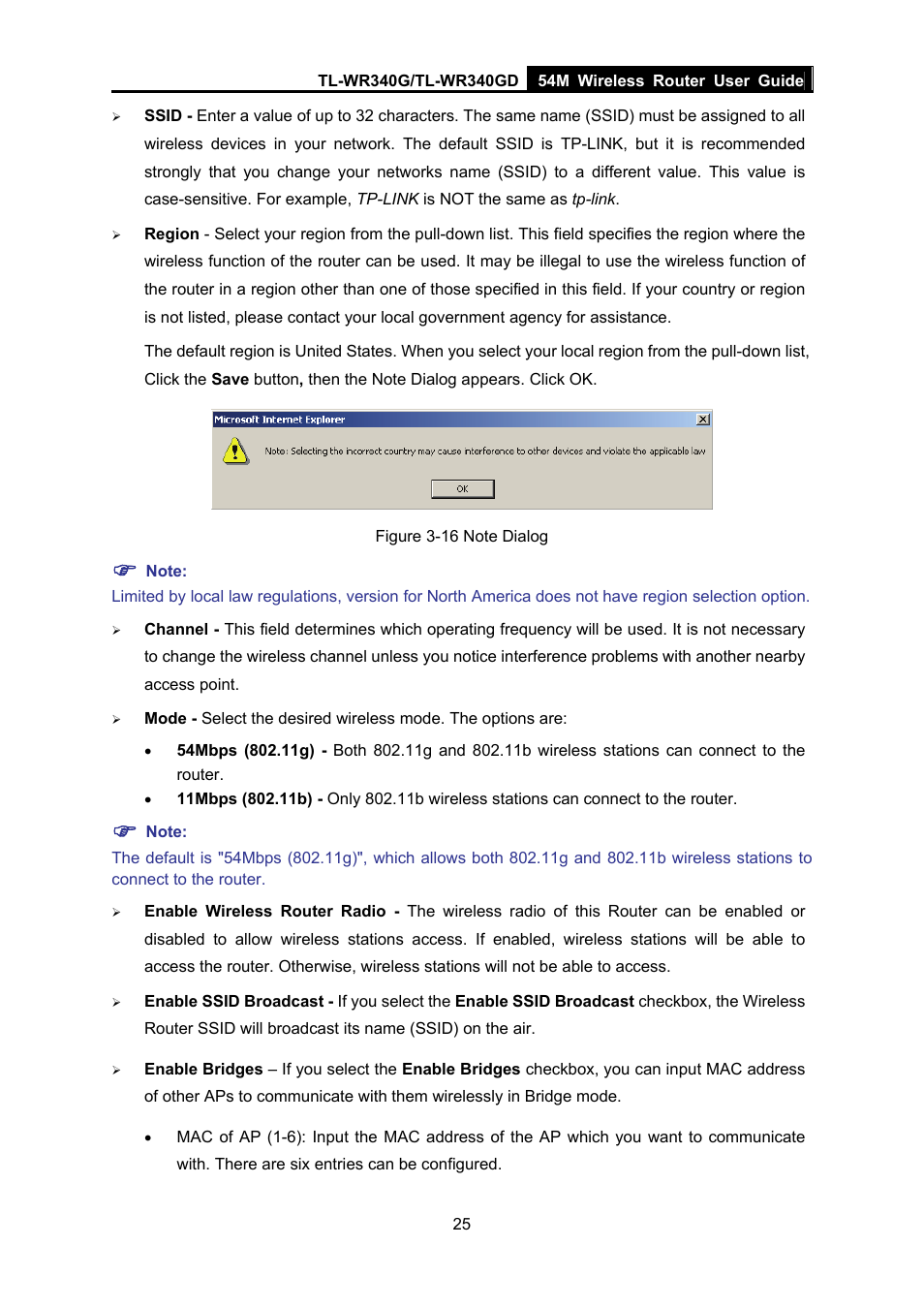 TP-Link TL-WR340G User Manual | Page 33 / 72