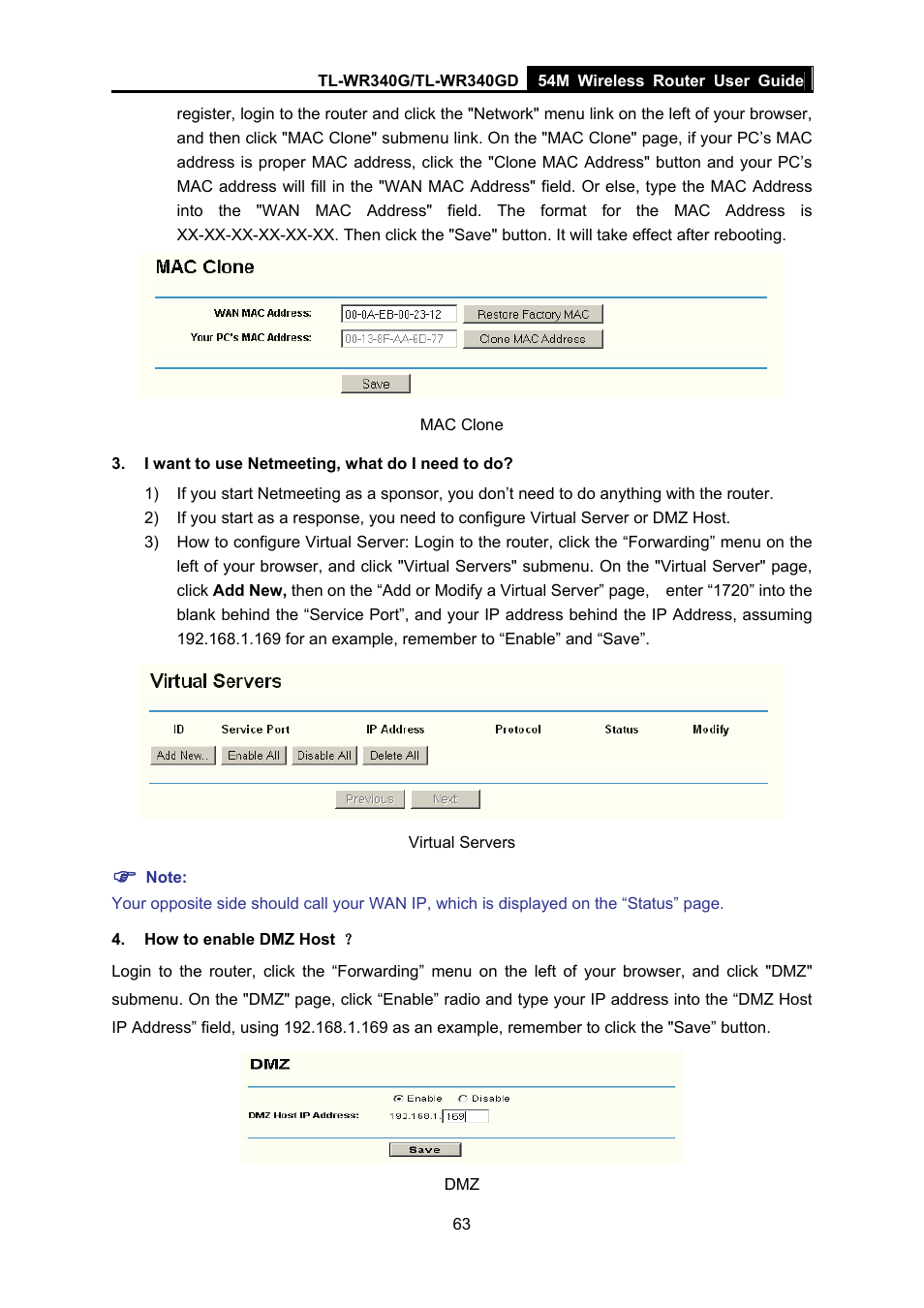 TP-Link TL-WR340G User Manual | Page 71 / 72