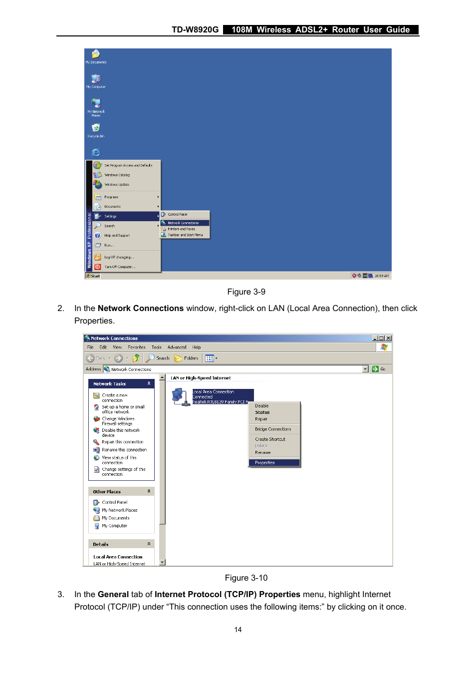 TP-Link TD-W8920G User Manual | Page 21 / 85