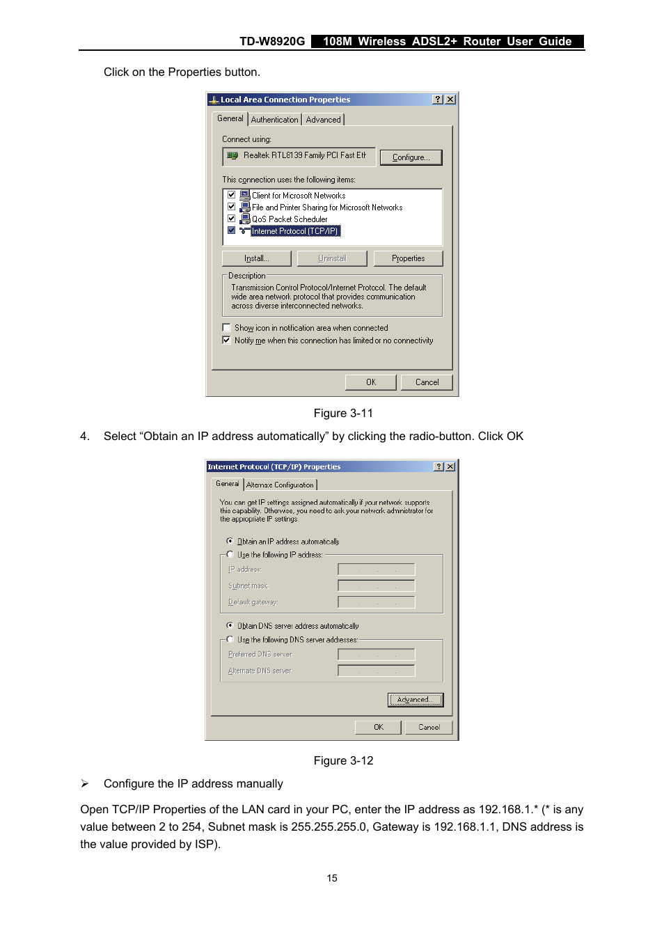 TP-Link TD-W8920G User Manual | Page 22 / 85
