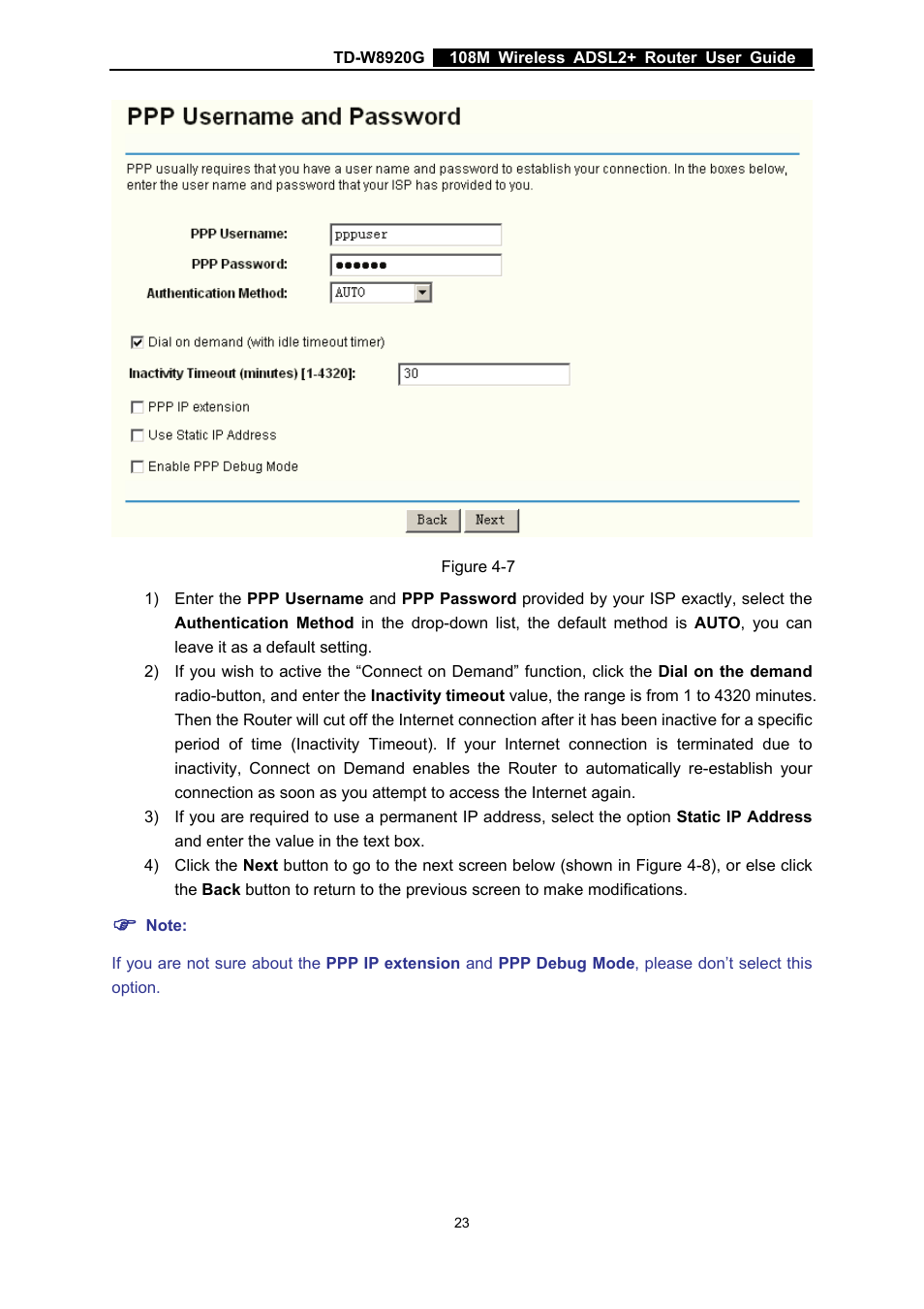 TP-Link TD-W8920G User Manual | Page 30 / 85