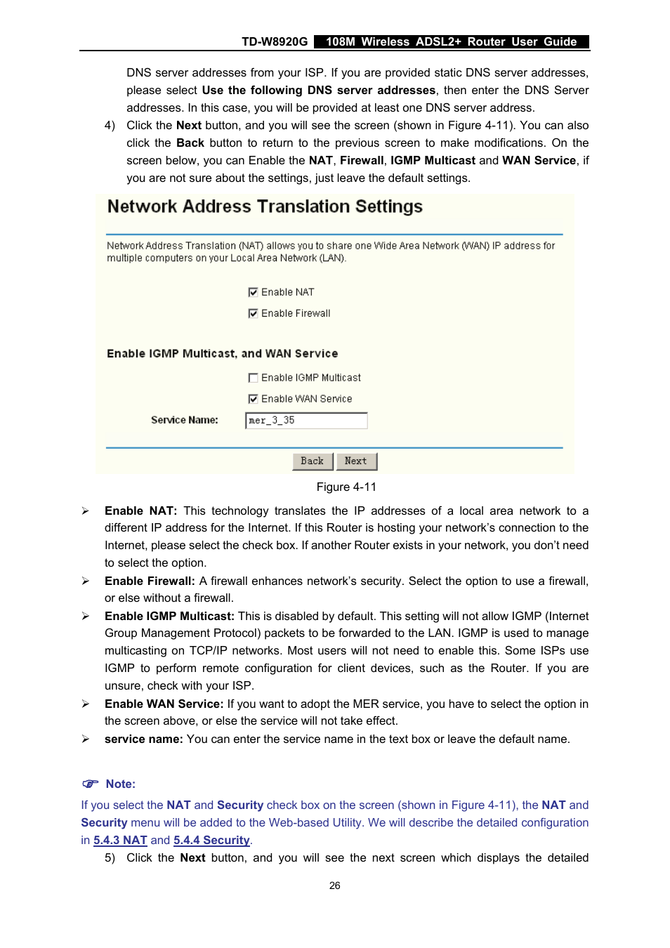 TP-Link TD-W8920G User Manual | Page 33 / 85