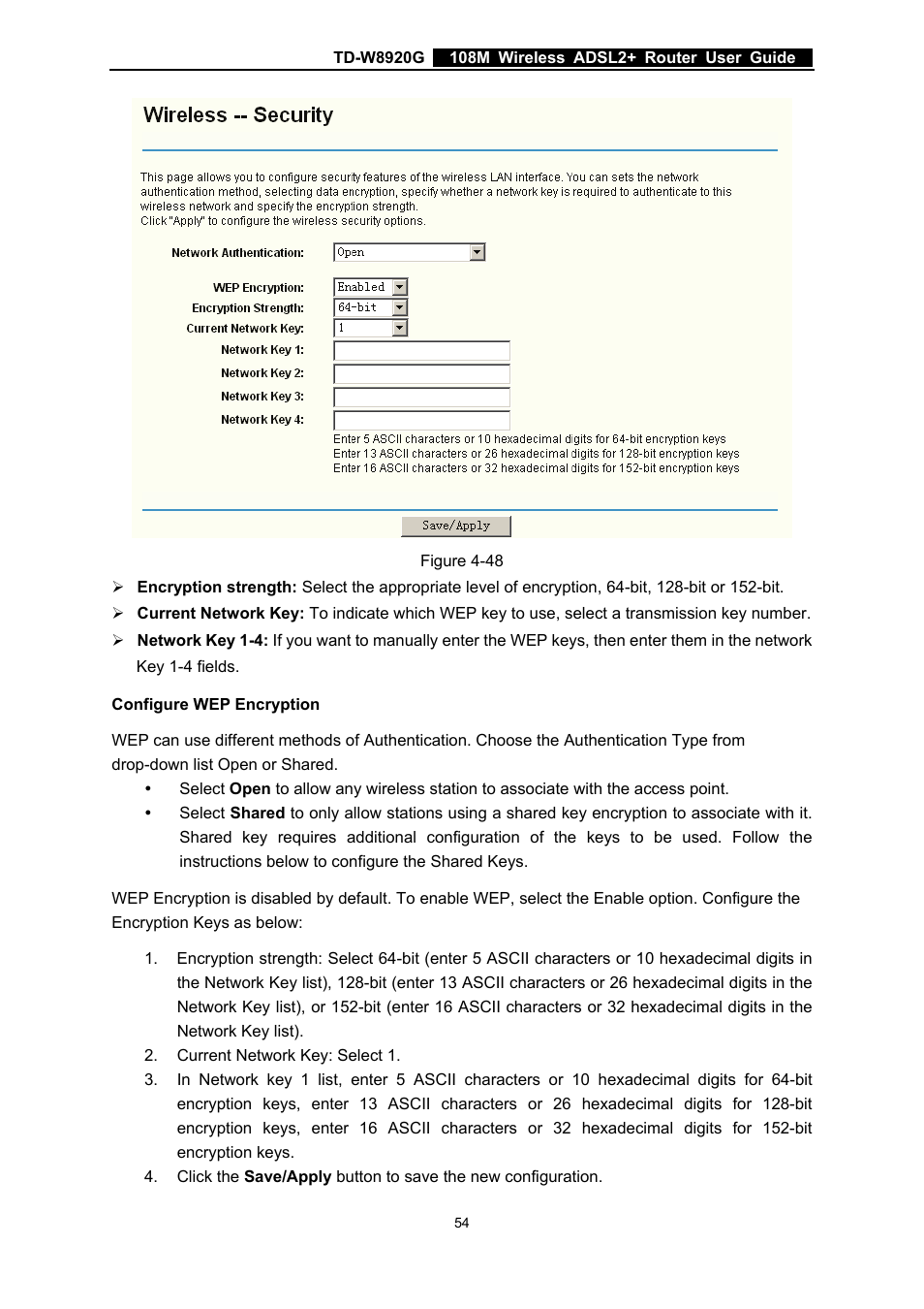 TP-Link TD-W8920G User Manual | Page 61 / 85