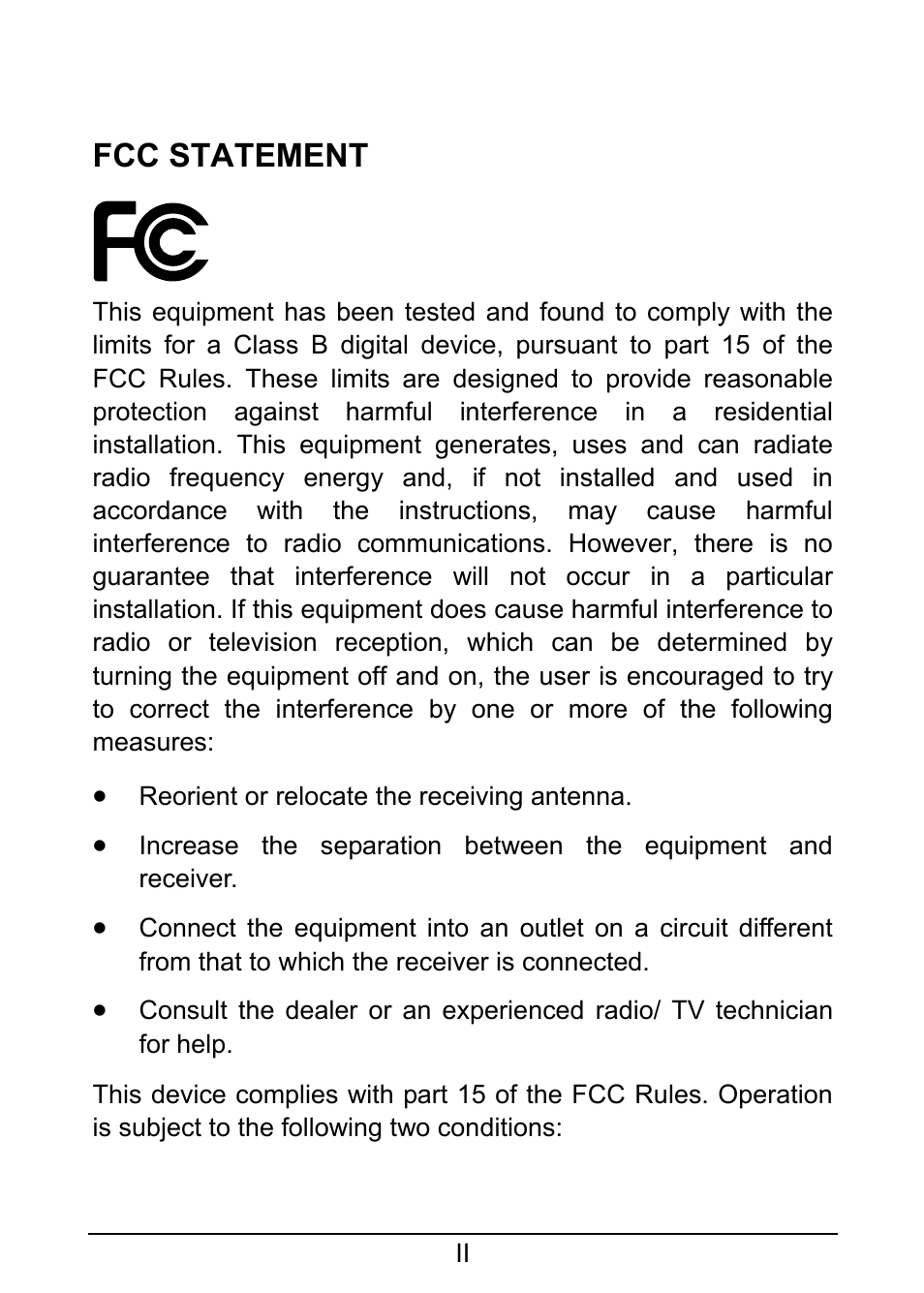 Fcc statement | TP-Link TL-SG1008D User Manual | Page 3 / 12