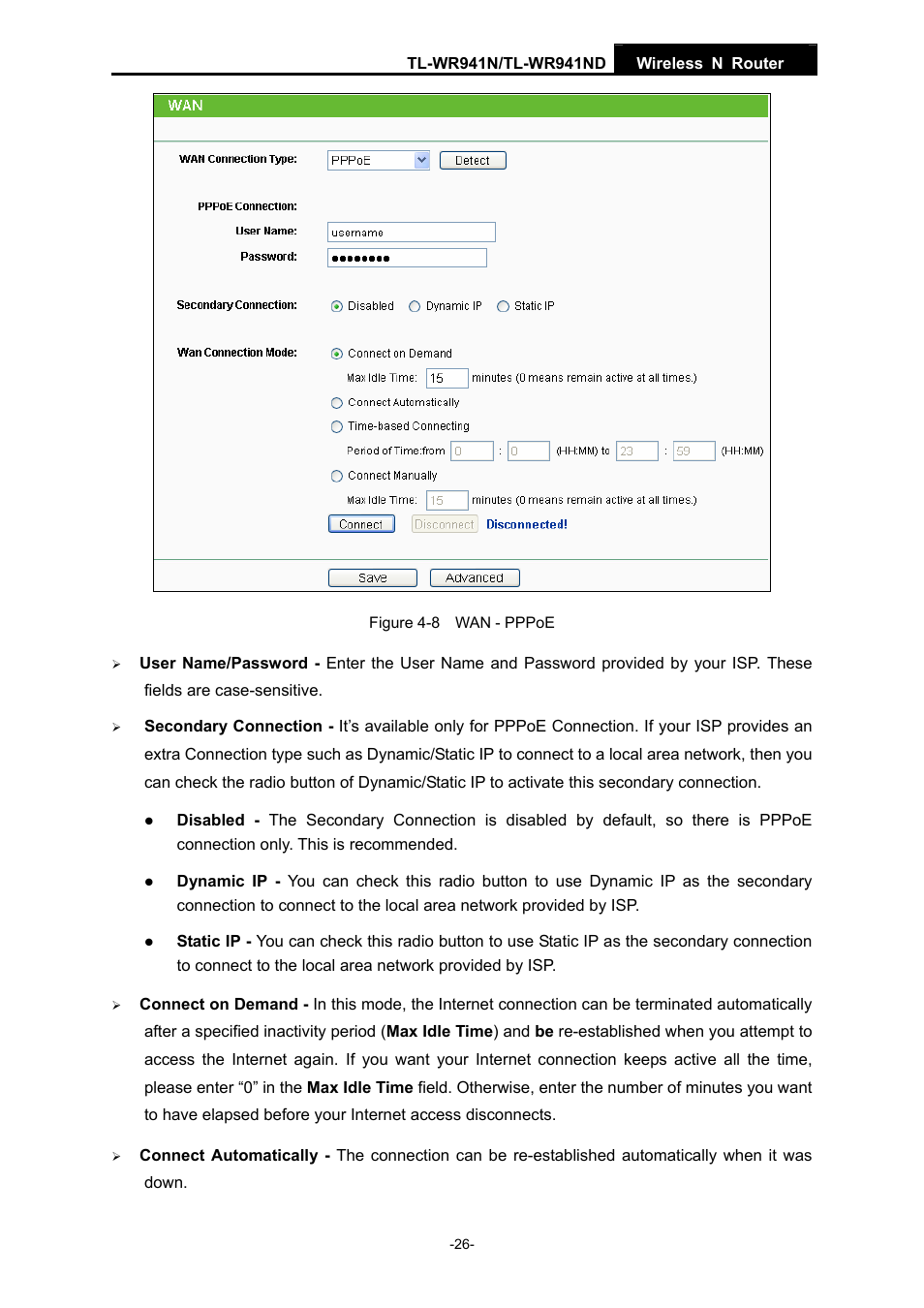 TP-Link TL-WR941ND User Manual | Page 33 / 106