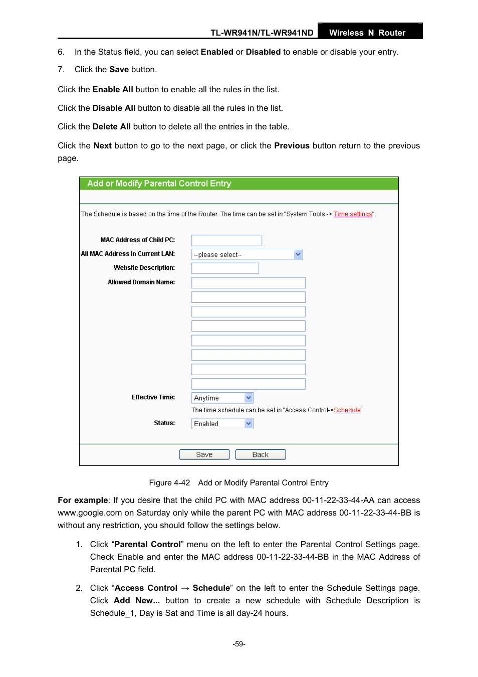 TP-Link TL-WR941ND User Manual | Page 66 / 106