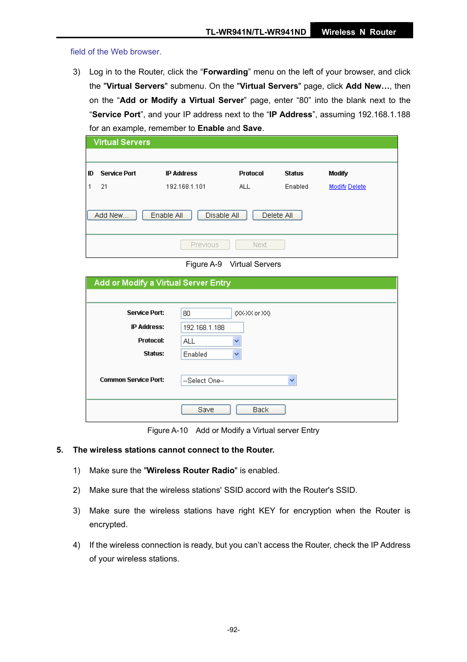TP-Link TL-WR941ND User Manual | Page 99 / 106