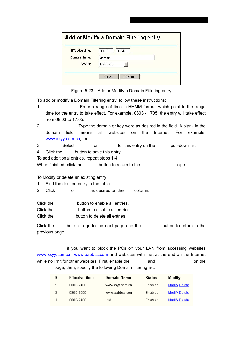TP-Link TL-R460 User Manual | Page 34 / 57