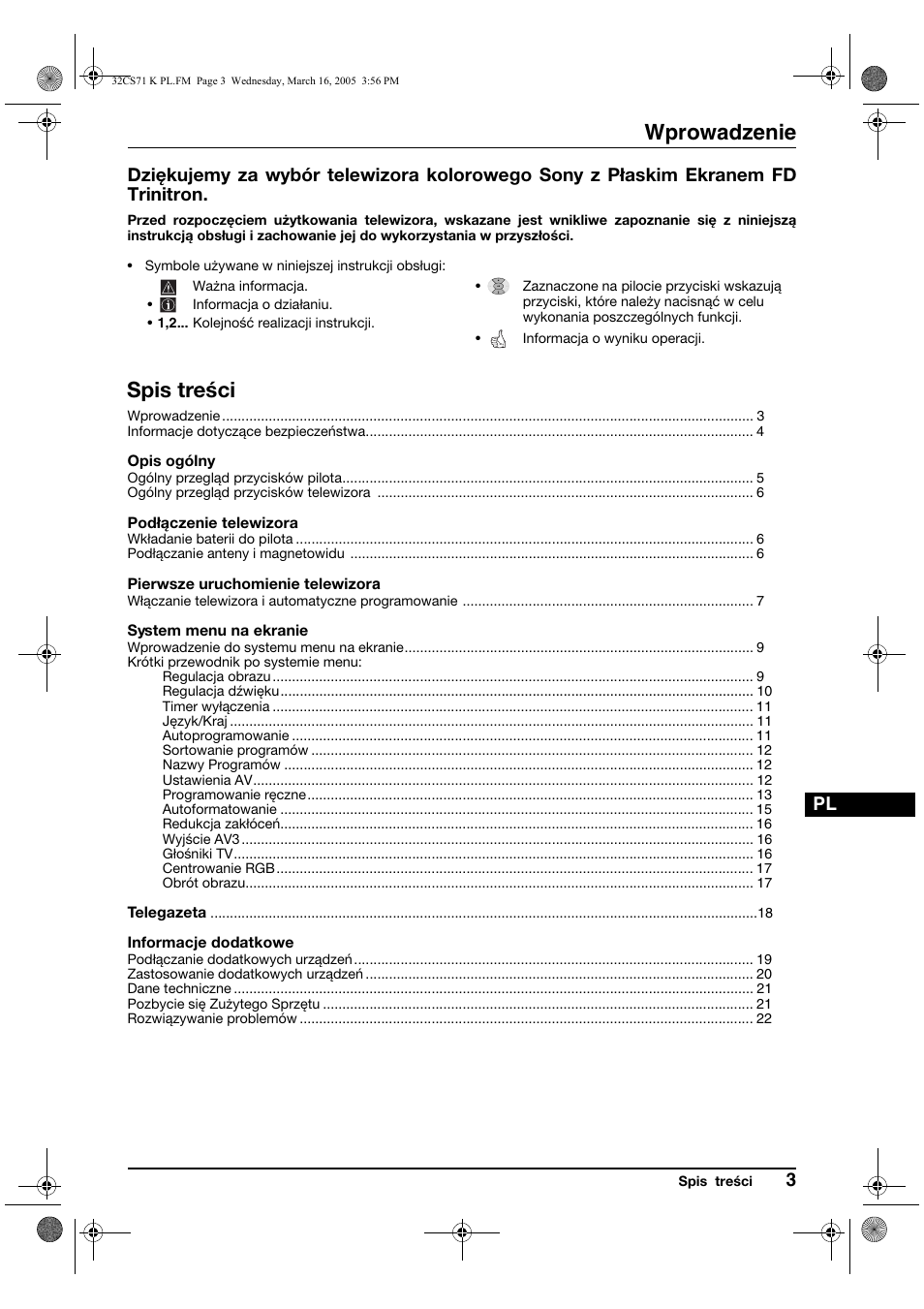 Sony KV-32CS71K User Manual | Page 83 / 144