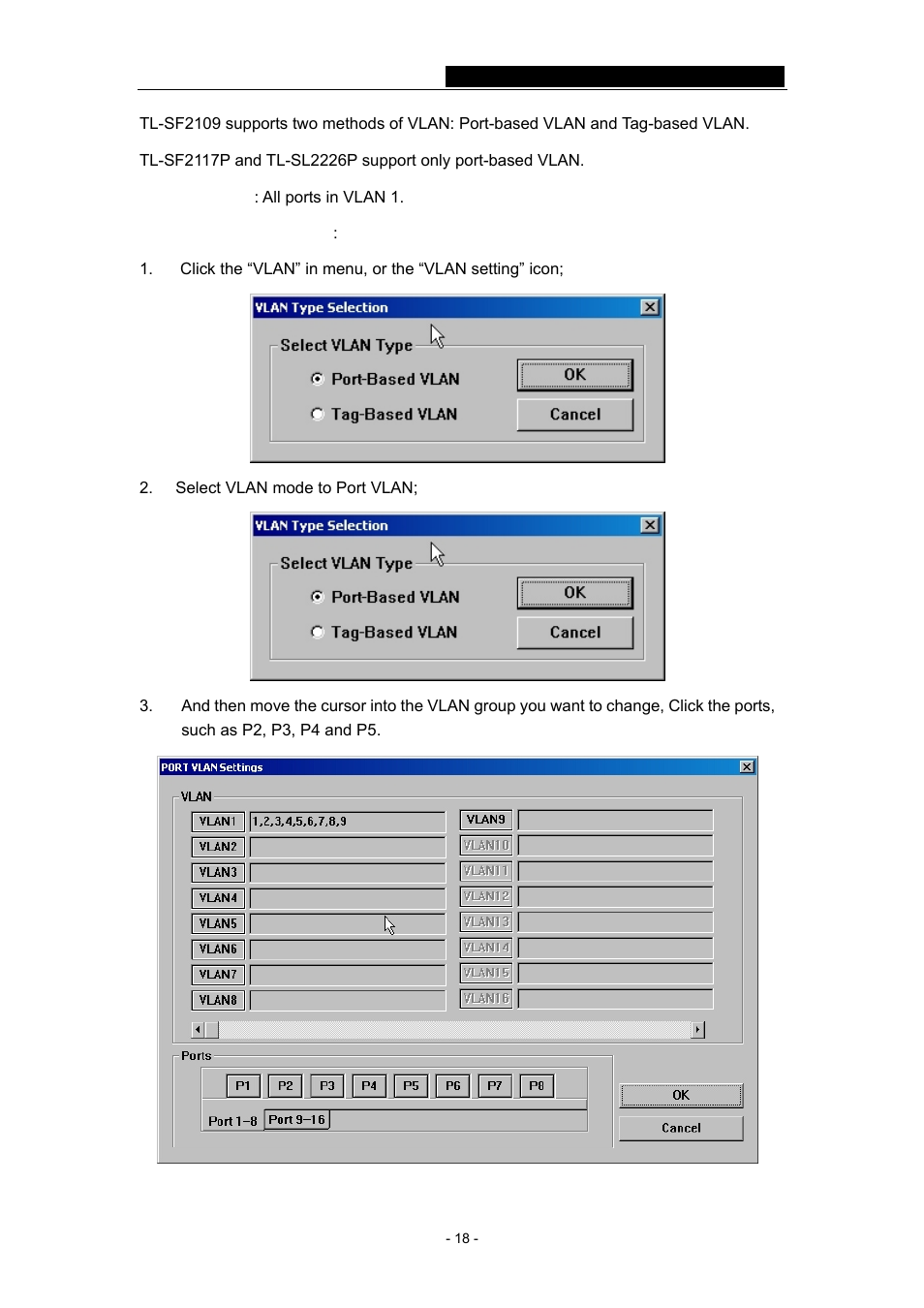 TP-Link TL-SF2109P User Manual | Page 21 / 32